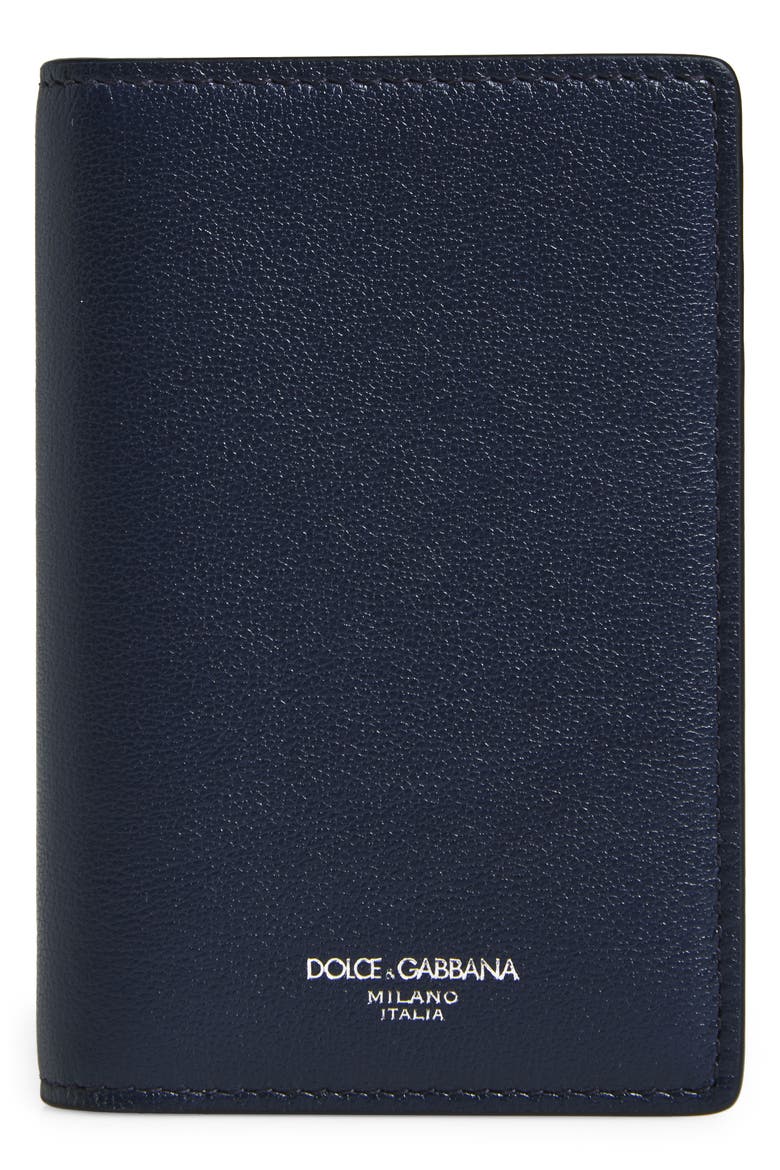 Vit.Cali Leather Card Holder, Main, color, 80658 BLUE SCURO
