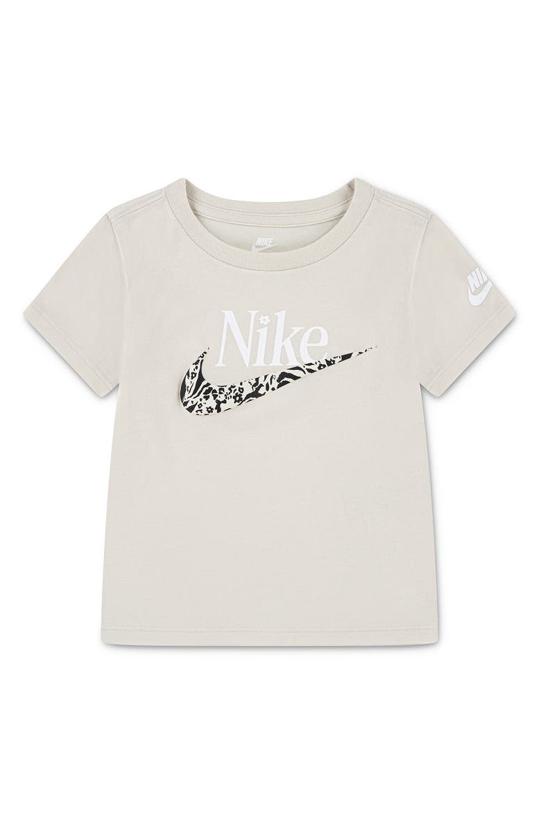 Nike Wildflower Futura Graphic Tee, Main, color, Light Orewood Brown