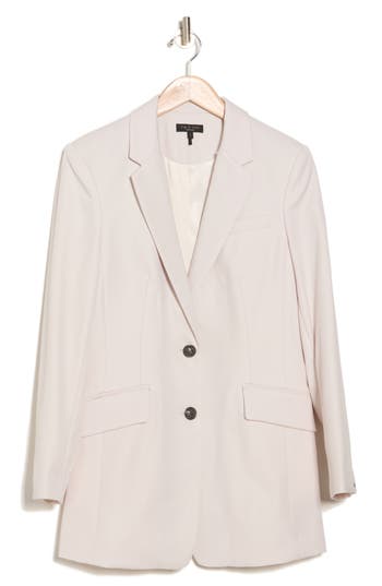Rag & Bone Charlie Virgin Wool Blazer In Ivory