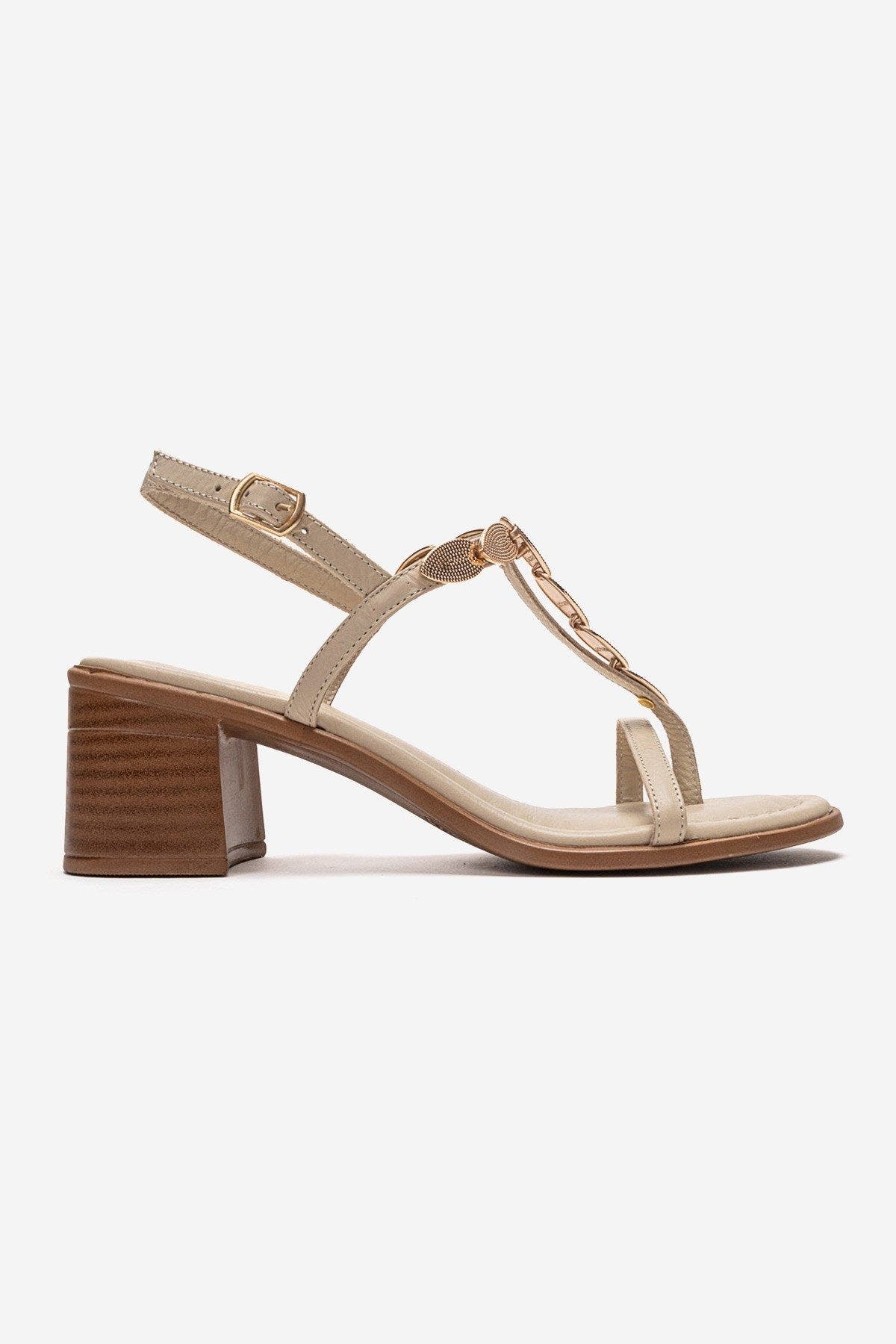 Serona Leather Block Heel Sandal, Alternate, color, Beige