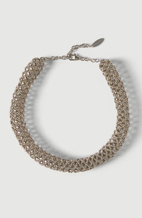 Sterling silver choker