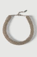 Brunello Cucinelli Sterling silver choker