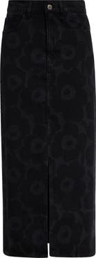 Marimekko Kustma Uniko Mari Denim Midi Skirt