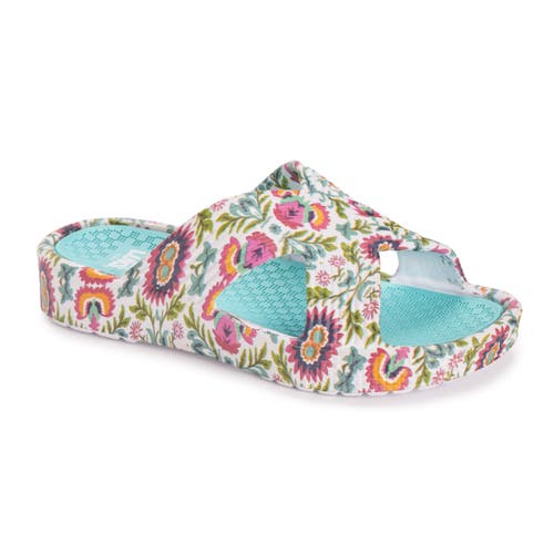 Muk Luks Spa Day Sandal In Multi