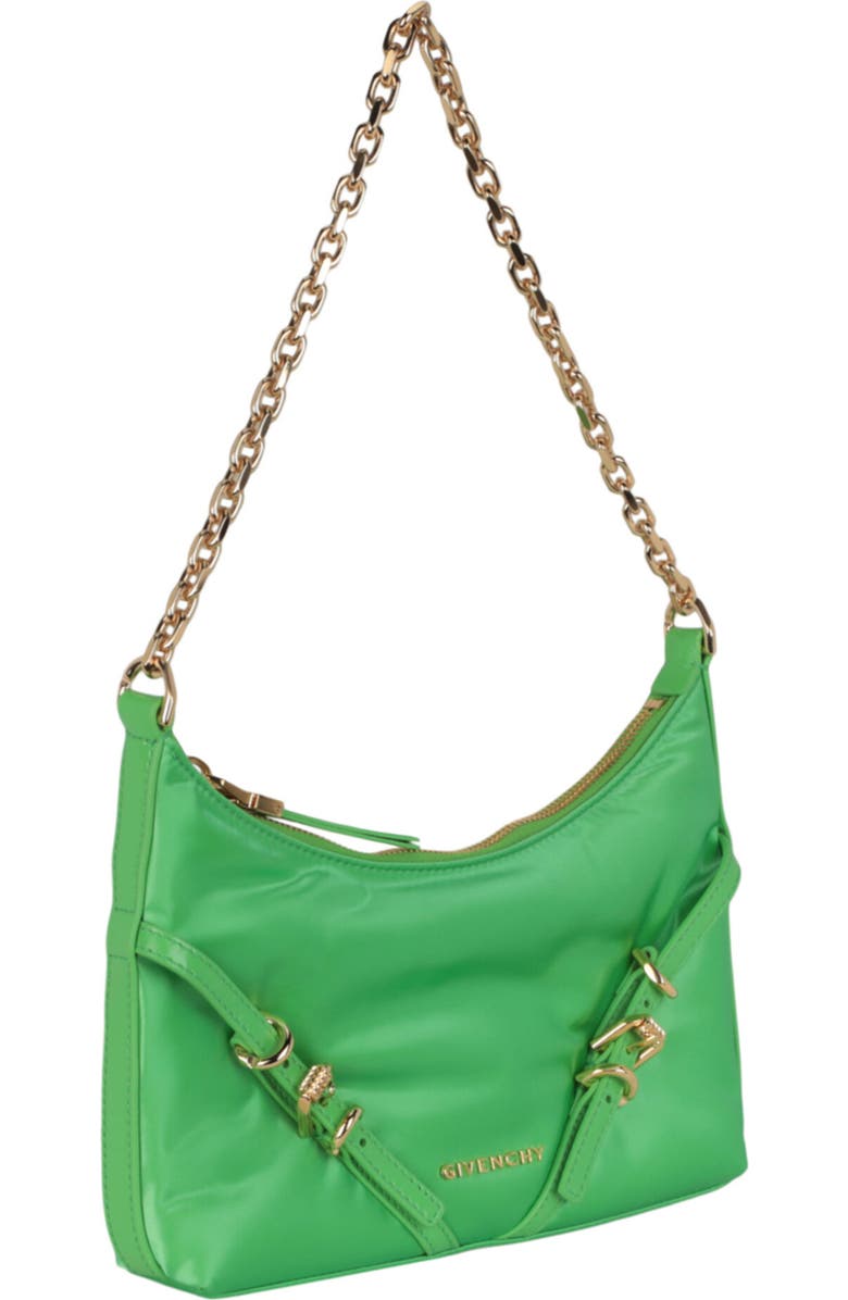 Givenchy You Party Woven Shoulder Bag, Alternate, color, Absynthe Green