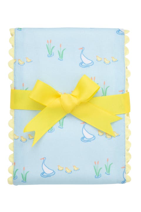 Print Fancy Fabric Burp Cloth
