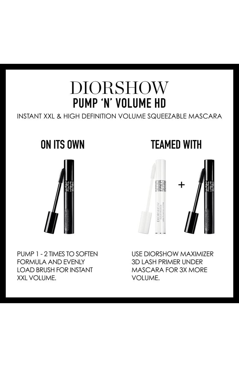 DIOR show Pump n Volume HD Mascara, Alternate, color,