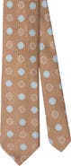 Robert Talbott Robert Blue Flower Jacquard Best of Class Necktie