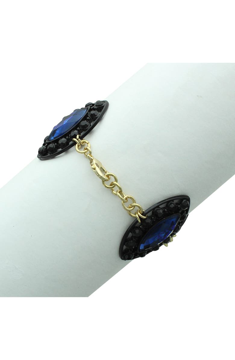 OLIVIA WELLES Nile Stone Bracelet, Alternate, color, Gold