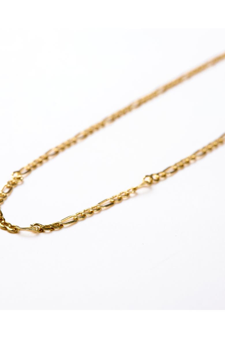 Harlow Figaro Chain Necklace, Main, color, 18"