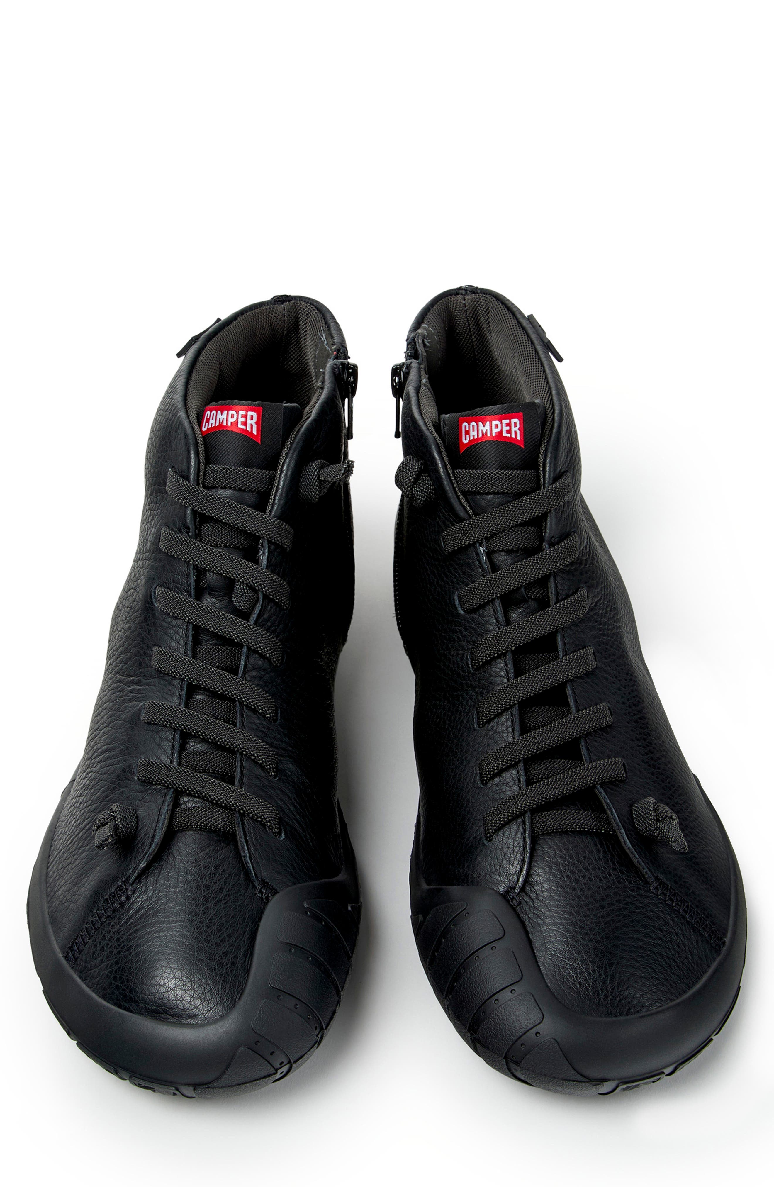 Peu Path Ankle Boot, Alternate, color, BLACK