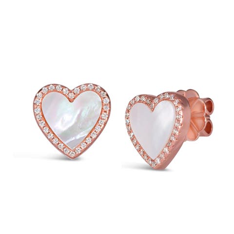 House of Hearts Mother of Pearl Earrings