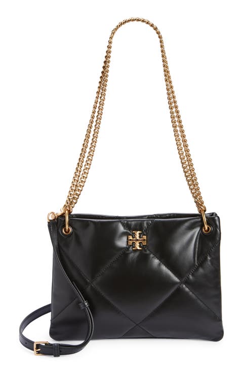 Small Kira Diamond Quilted Leather Shoulder Bag