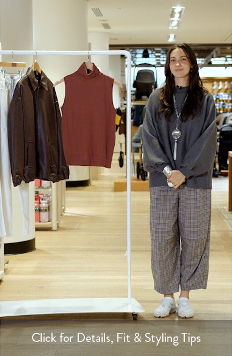 Skye Sleeveless Turtleneck Sweater, sales video thumbnail