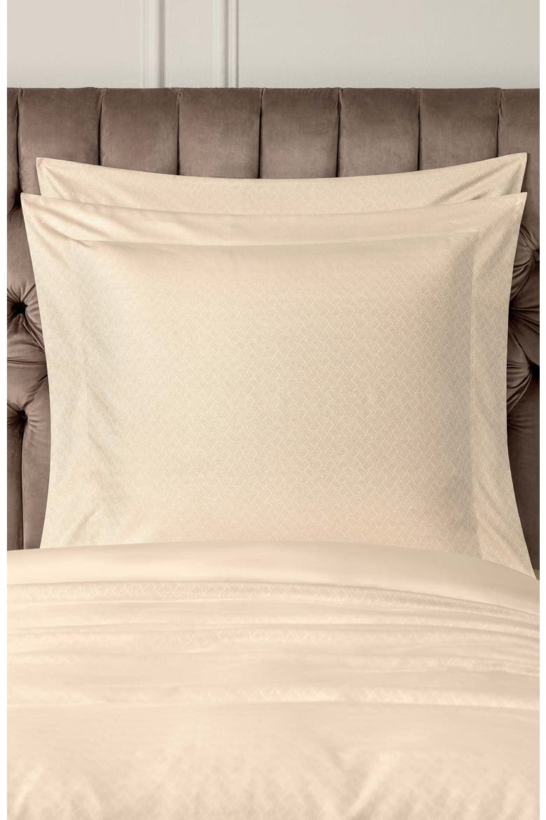 Giotto Pillowcase, Alternate, color, Beige