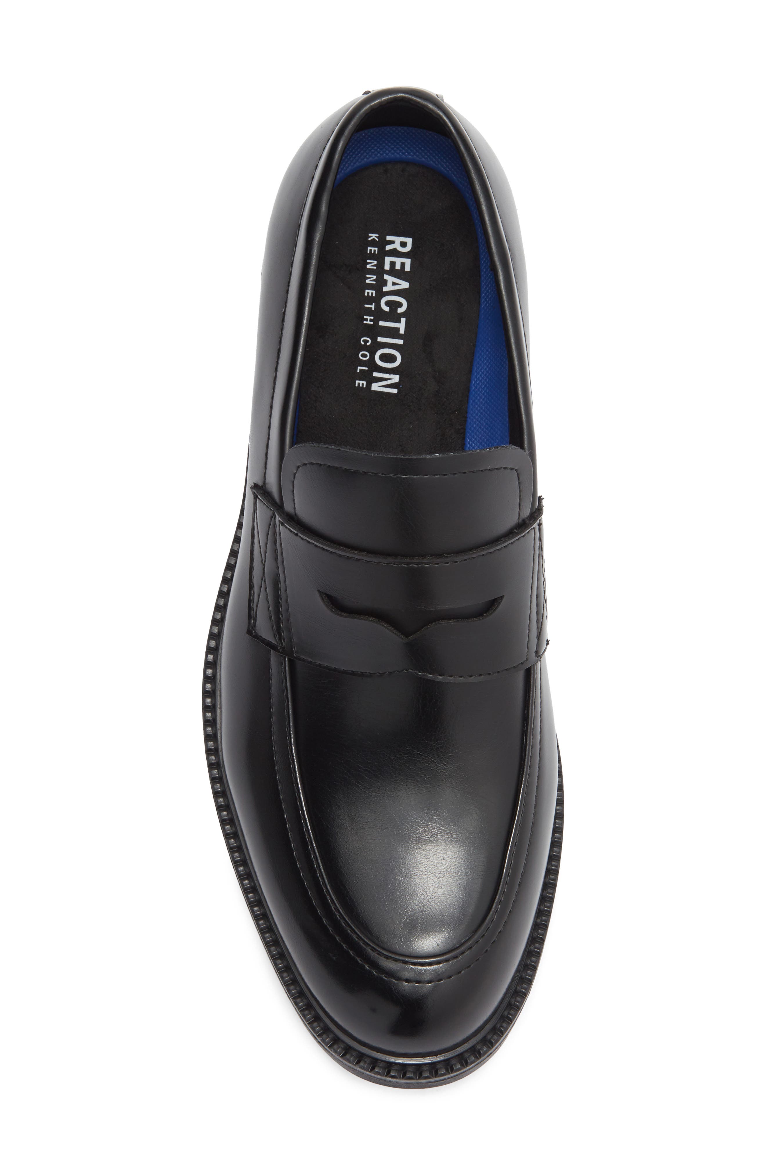 Kenneth Cole Anthony Penny Loafer, Alternate, color, Black