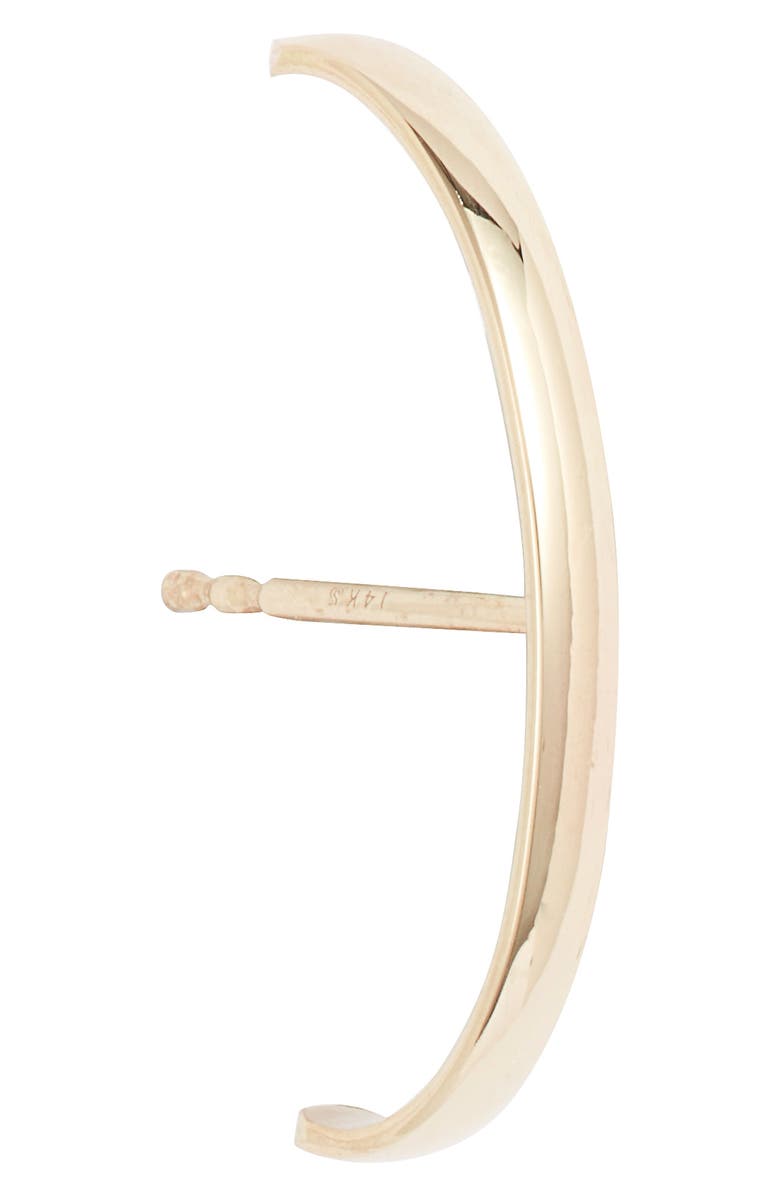 Poppy Finch Single Stud Ear Cuff, Alternate, color, 