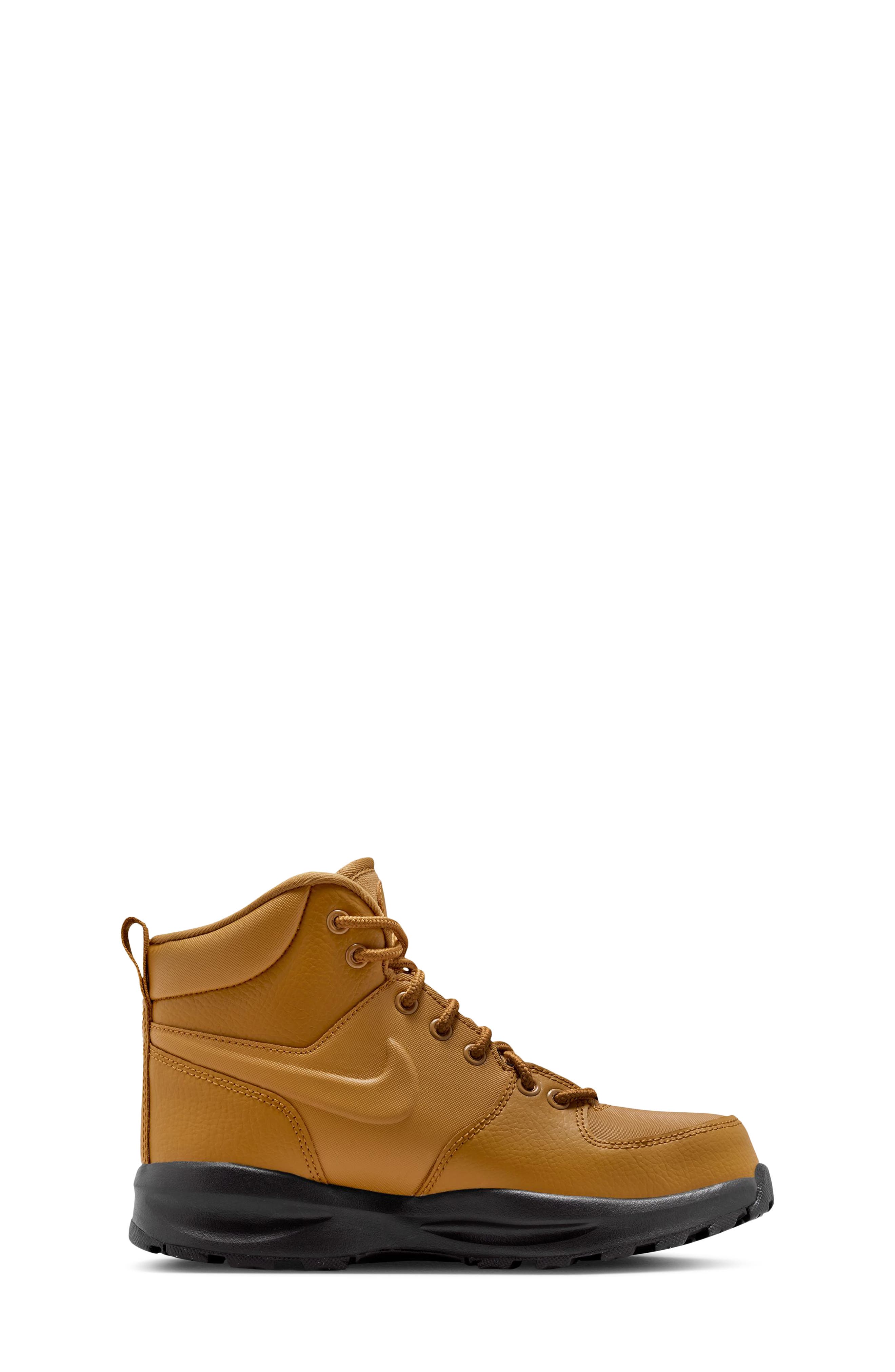 Kids' Manoa 17 Leather Boot, Alternate, color, 700 WHEAT/WHEAT