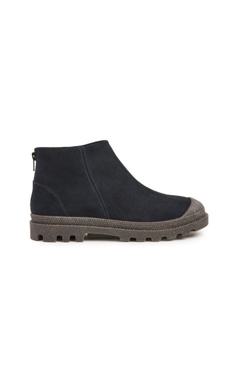 Toe Cap Ankle Boot