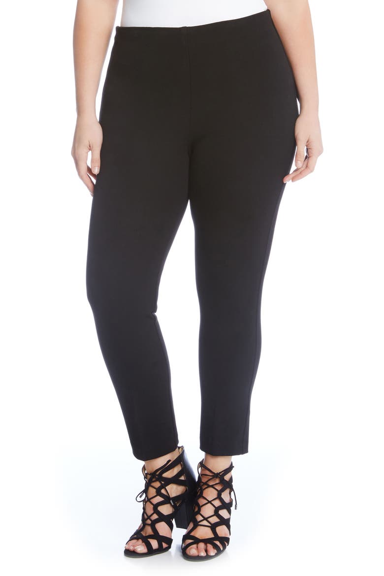 Piper Skinny Ankle Pants, Alternate, color, BLACK
