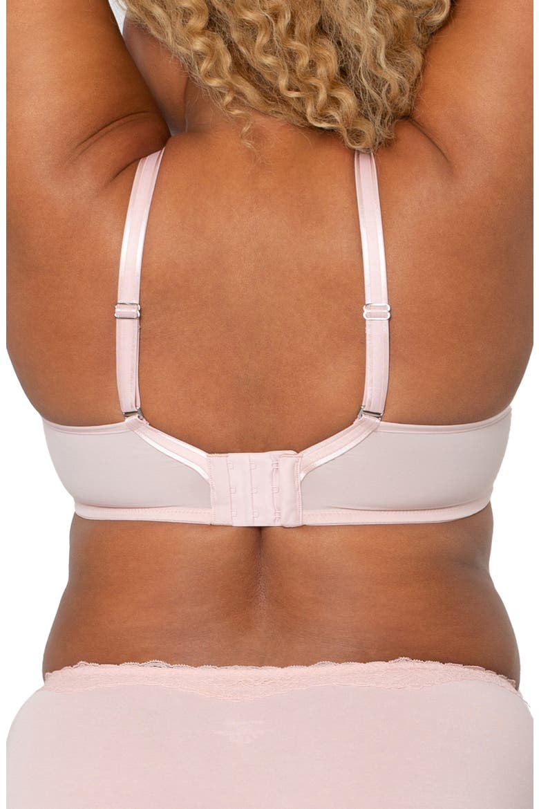 Tulip Smooth Convertible Underwire Push-Up Bra, Alternate, color, BLUSHING ROSE