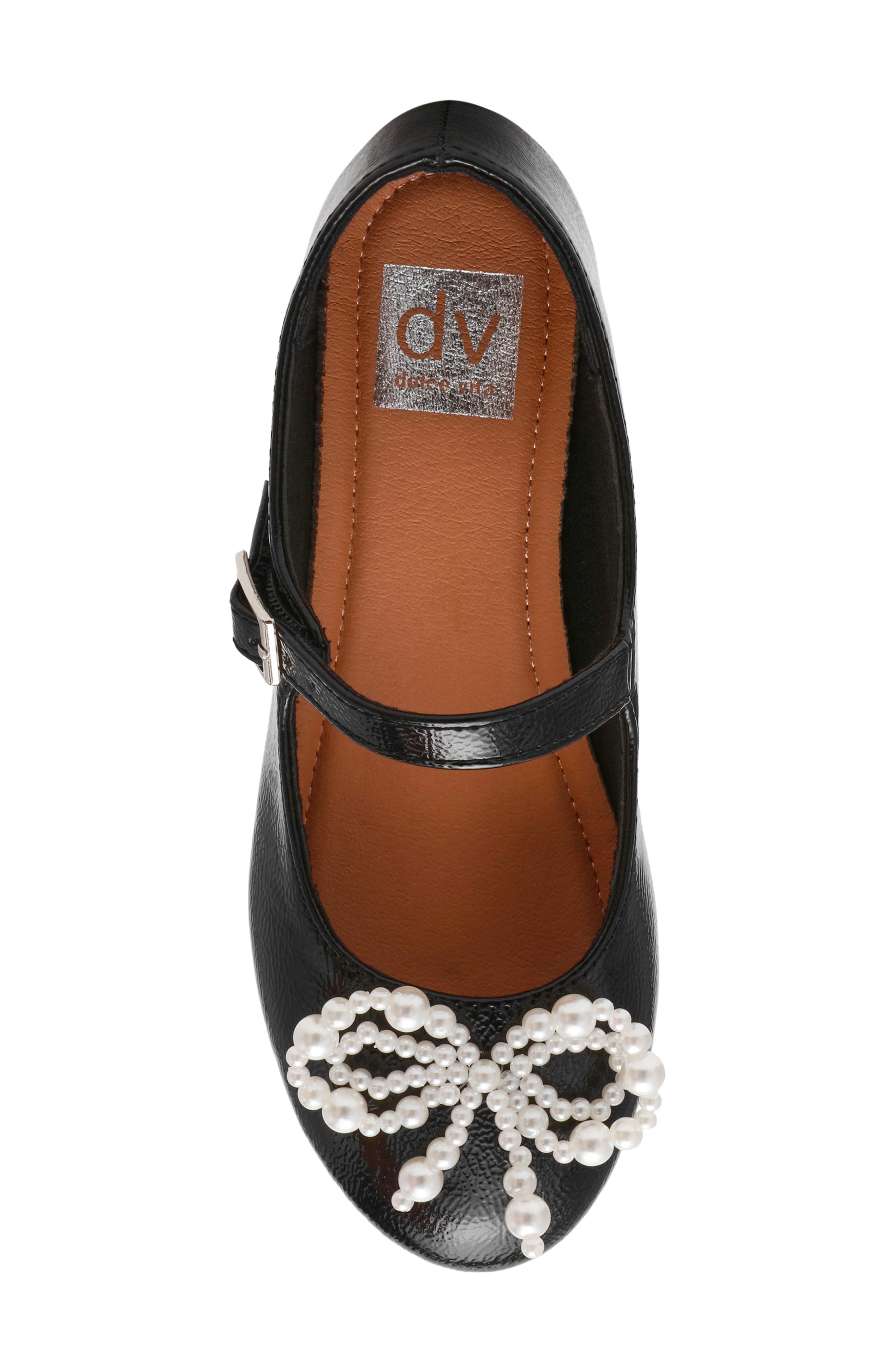 DV by Dolce Vita Kids' Bonjour Mary Jane Flat, Alternate, color, Black