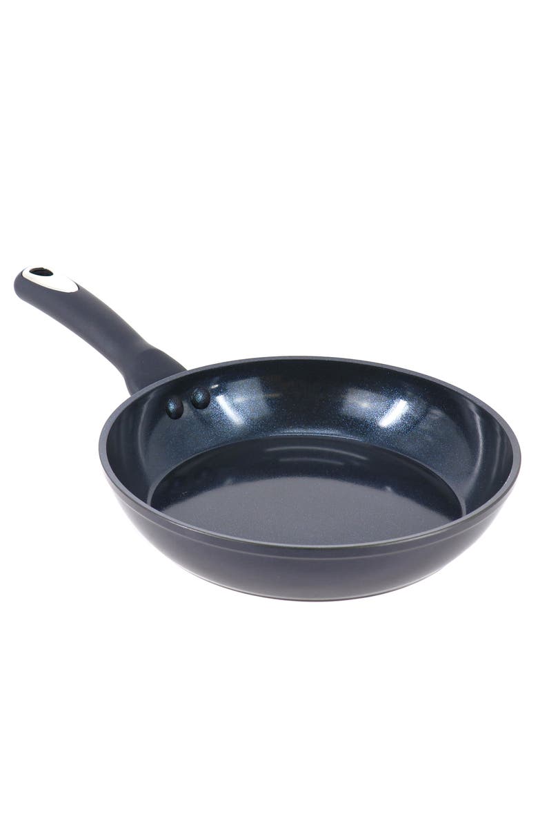 OSTER Hawke 9.5 Inch Ceramic Nonstick Aluminum Frying Pan, Main, color, Blue