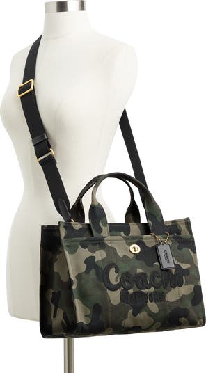 COACH Camo Print Canvas Cargo Tote | Nordstrom