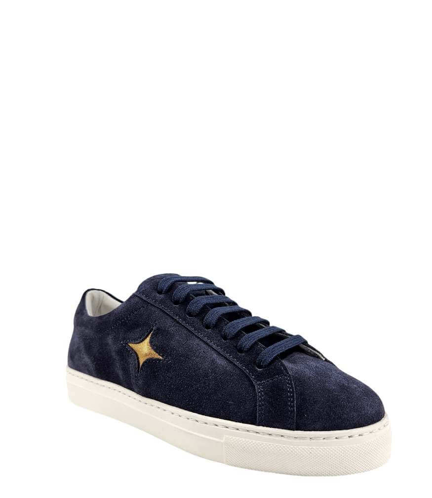 Sirius Star Suede Sneaker, Alternate, color, BLUE