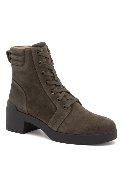 Abeo Capital Lace Boot In Olive - Metatarsal