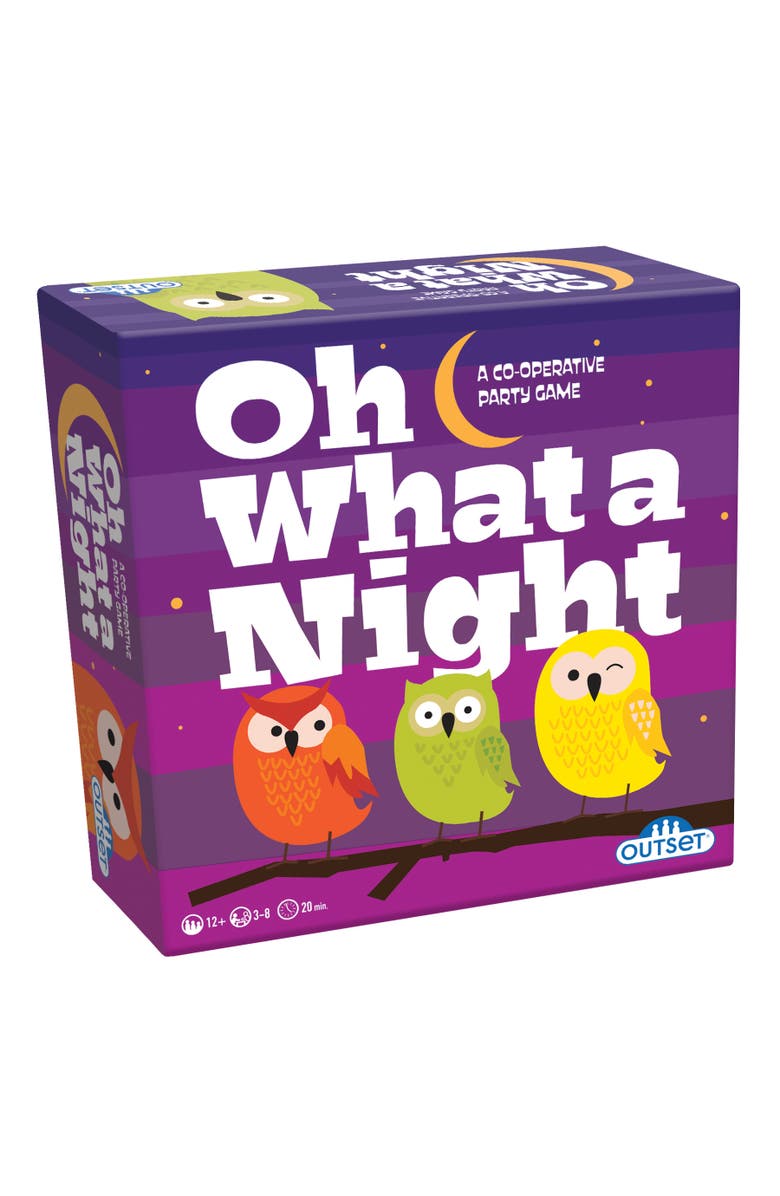 Outset Oh What A Night Cooperative Family Party Game, 38 Players, Main, color, Multicolored