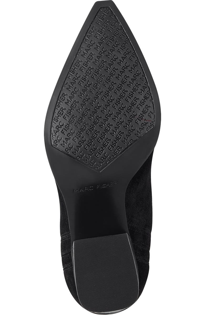 Marc Fisher Matter Pointed Toe Chelsea Western Bootie, Alternate, color,