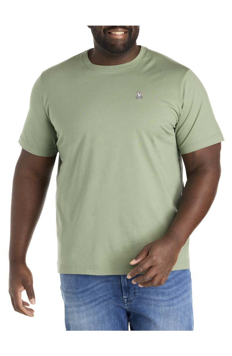 Psycho Bunny Big & Tall Crewneck T-Shirt, Main, color, Sea Spray