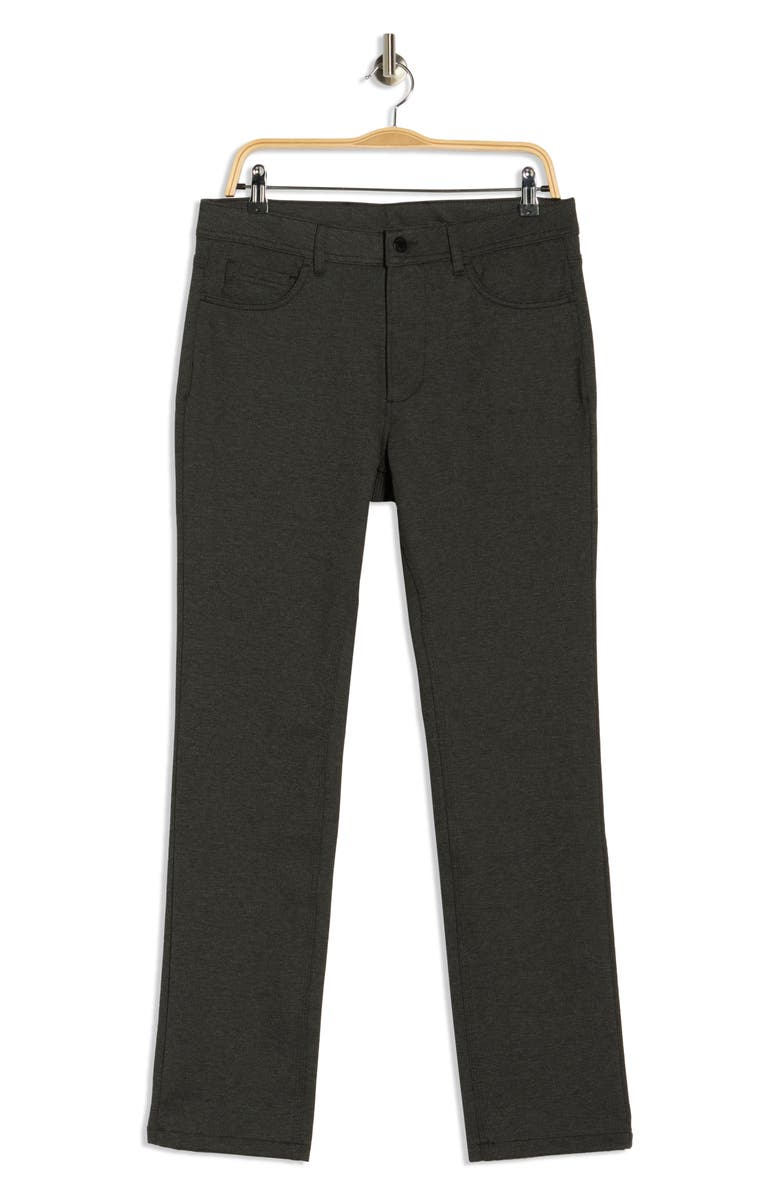 Robert Barakett Xavion Straight Leg Pants, Alternate, color, Black