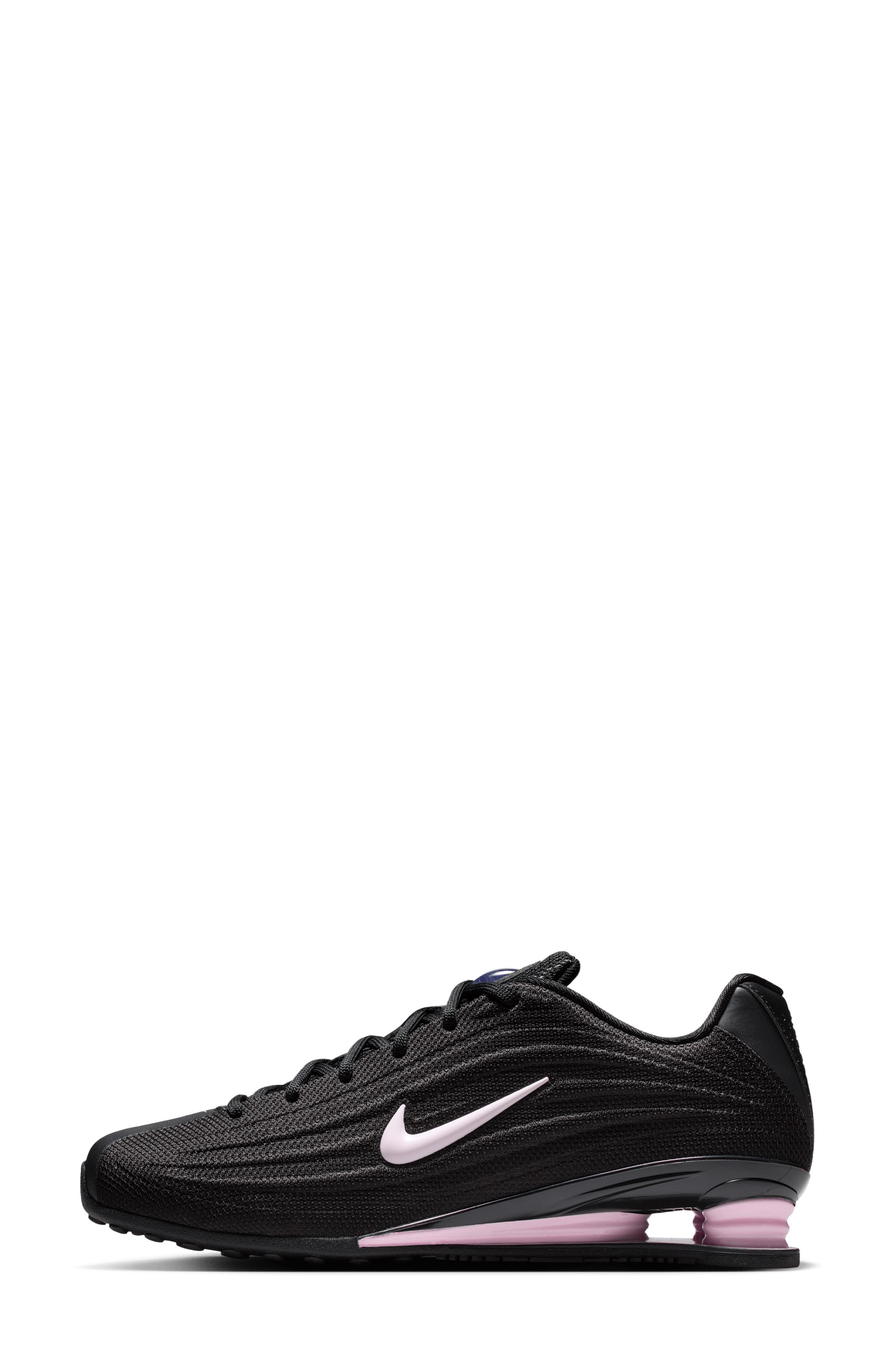 Nike Shox Z Sneaker, Alternate, color, Black/ Off Noir/ Pink Foam