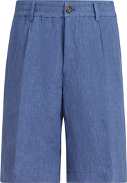 Brunello Cucinelli Délavé linen Bermuda shorts