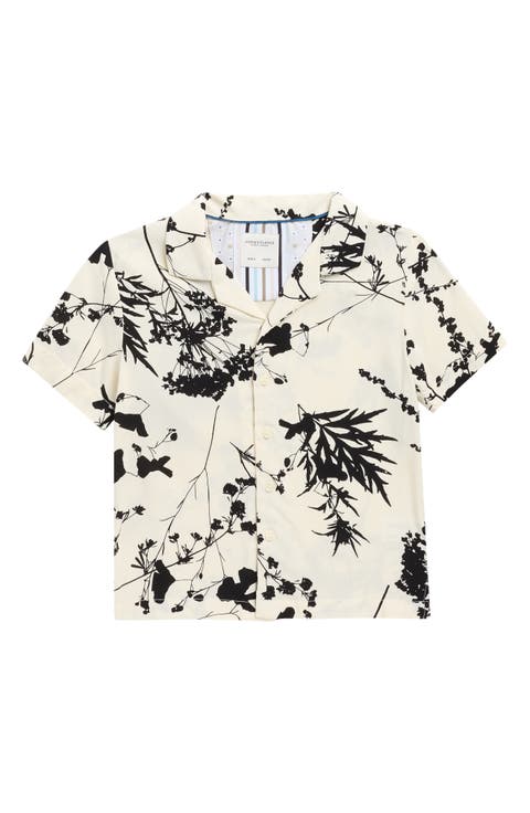 Kids' Floral Camp Shirt (Little Kid)