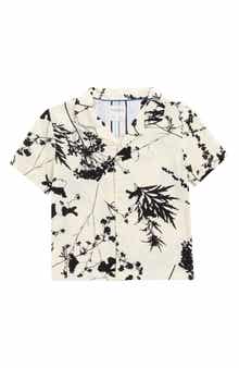 DENIM AND FLOWER Kids' Floral Camp Shirt