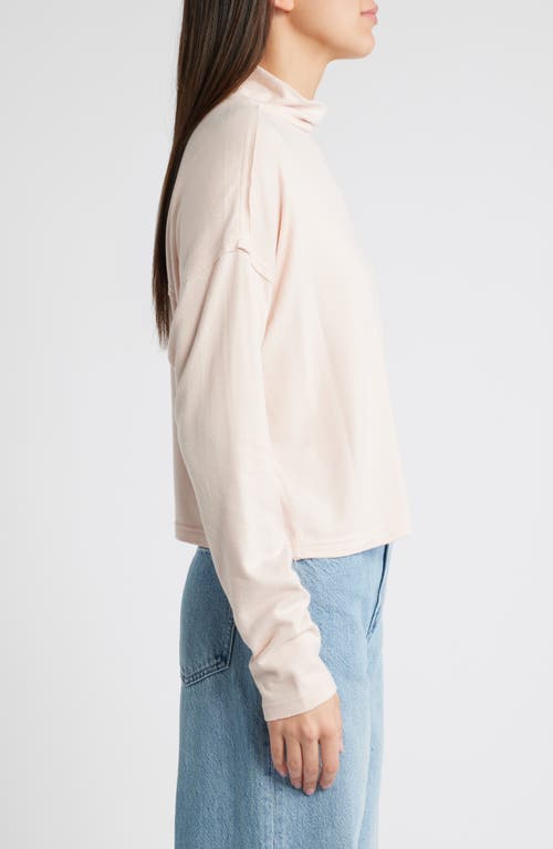 TREASURE & BOND TREASURE & BOND MOCK NECK LONG SLEEVE TOP