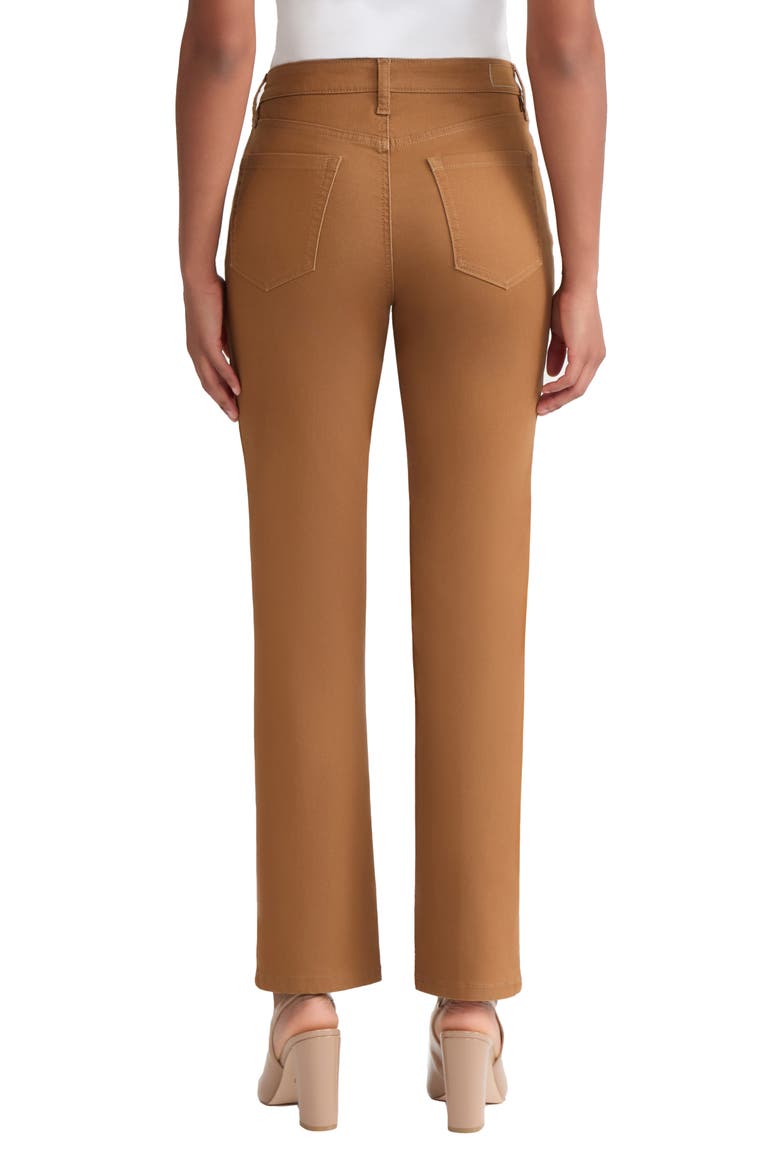 Lexington Straight Leg Jeans, Alternate, color, CARAMEL