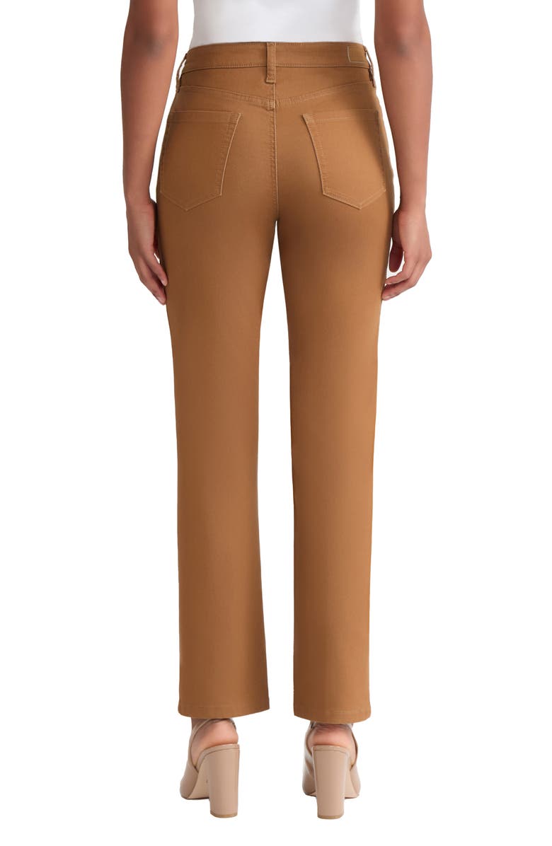 Jones New York Lexington Straight Leg Jeans, Alternate, color, Caramel