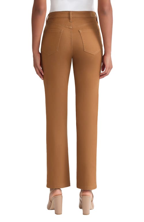 Jones New York Lexington Straight Leg Pants In Brown