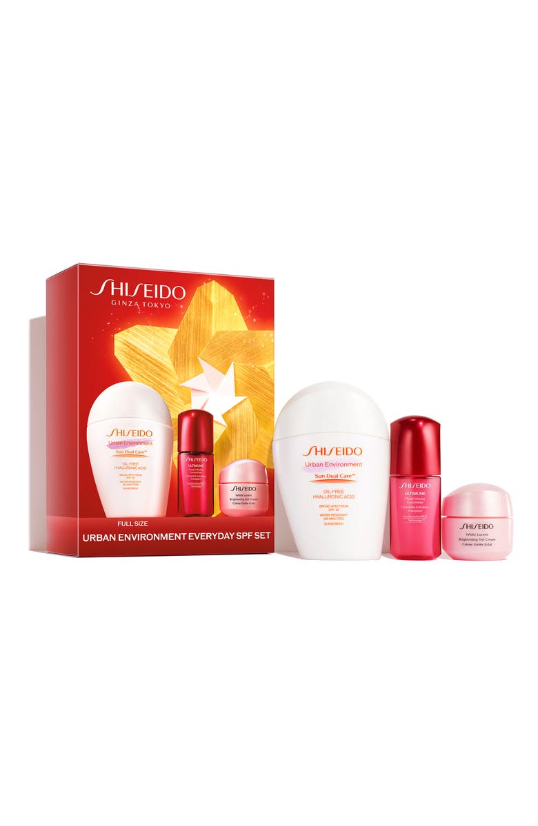 Shiseido Urban Environment Everyday SPF Set USD $94 Value, Main, color,