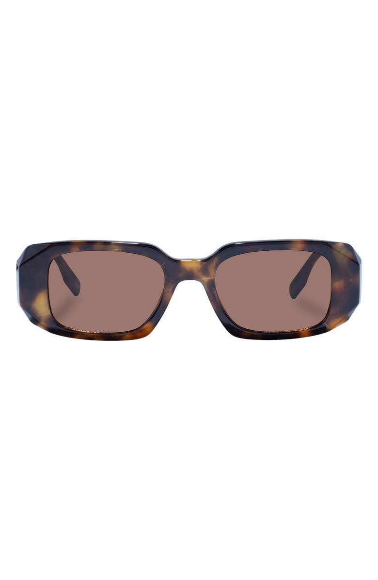 AIRE Ascendant 49mm Rectangular Sunglasses, Main, color, Dark Tortoise