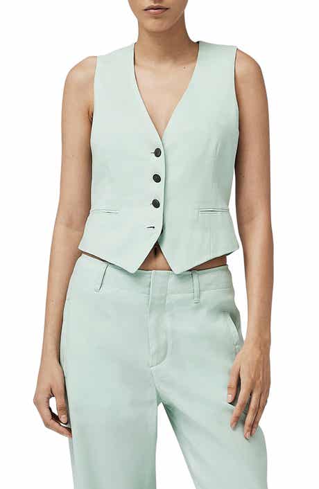 rag & bone Priya Linen Blend Vest