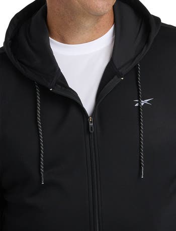 Reebok Big & Tall Performance Zip-Front Hoodie | Nordstrom