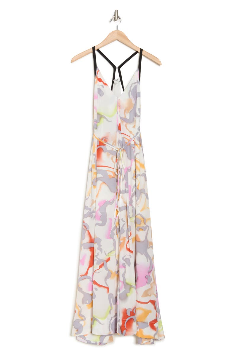 Joie Esmeralda Silk Gown, Alternate, color, Gardenia Multi