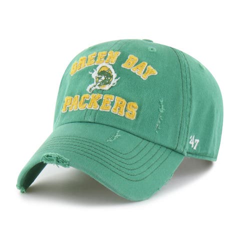 Men's '47  Green Green Bay Packers Seymoore Clean Up Adjustable Hat