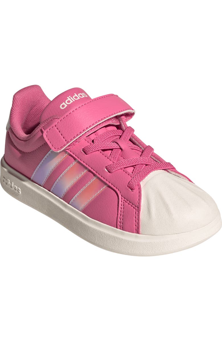 adidas Kids' Streettalk Sneaker, Main, color, Pnkfus/Ftw