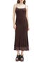 Adoni Floral Embroidered Mesh Slipdress